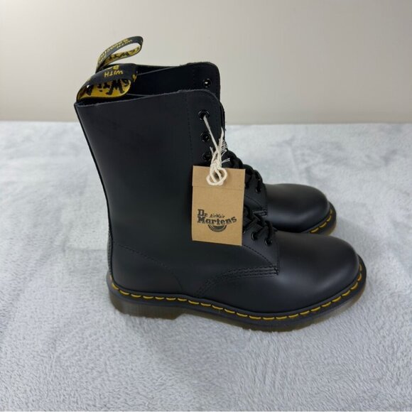Dr Martens NWT 1490 Bex Smooth Leather Boots Sz 8 Men's/9 Women's/7 UK/41 EU - Picture 9 of 15